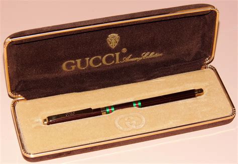 gucci fountain pen brown|Designer Pens & Writing Sets US .